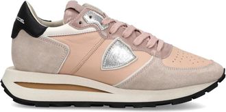 Philippe Model Tropez Haute Running - Dames - Sneakers - Roze - 37 EU - Leer - Schoenen