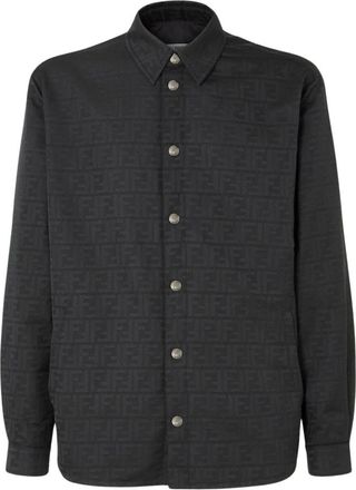 Fendi Hombre, Chaquetas, Negro, Talla: XL