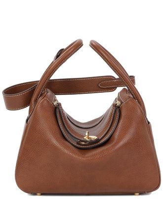 Tiffany & Fred Pebbled Leather Top-Handle Bag