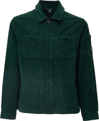 C.P. Company Hombre, Camisas, Verde, Talla: XL