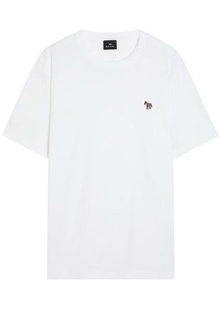 Paul Smith Appliqu&eacute;d Cotton T-shirt - White - Xxl