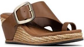 Donald J Pliner Joyus Wedge Sandal in Cognac at Nordstrom Rack, Size 6.5