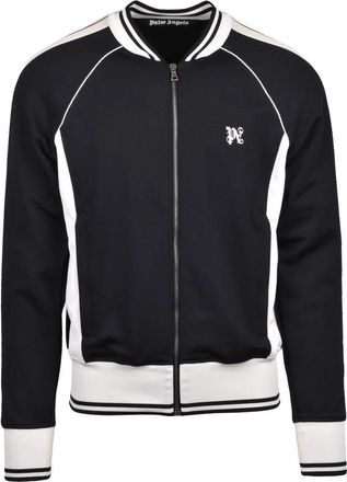 Palm Angels Track Jacket - Black/White
