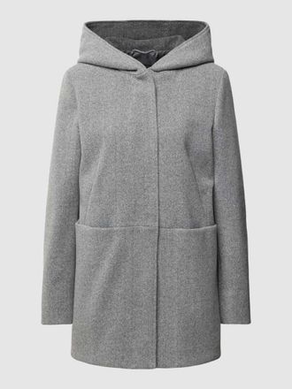 Gil Bret Kurzmantel mit Eingrifftaschen in Silber, Gr&ouml;&szlig;e 46