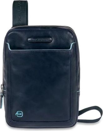 Piquadro Shoulder Bags - Heren - Schoudertassen - Blauw - ONE Size - Polyester - Tassen
