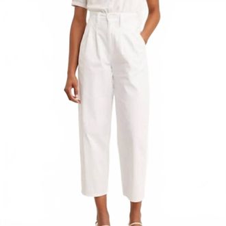 Levi's Womens Premium Balloon Leg Pants In White