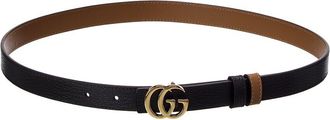 Gucci Gg Marmont Reversible Leather Belt