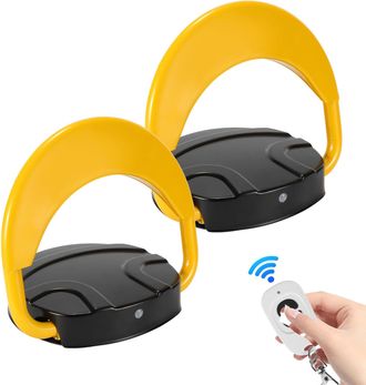 Vingo Swanew 2x Barriera Di Parcheggio Telecomando Auto Barriera Pieghevole Post Parcheggio Sicurezza