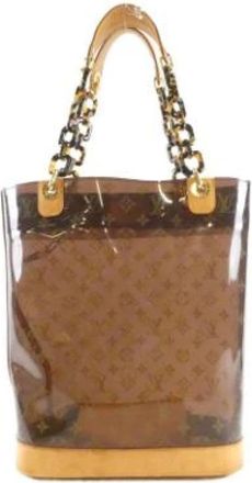 Louis Vuitton Pre-owned Vintage Tote Bag - Dames - Vintage Shopper - Bruin - ONE Size - Vintage