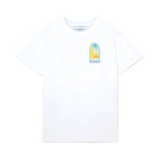 Casablanca T-Shirts, male, White, Size: 2XL LArc Coloré T-Shirt