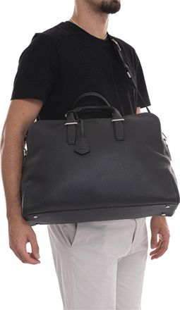 BOSS Set cintura con doppia fibbia MADISON- Nero BOSS Uomo