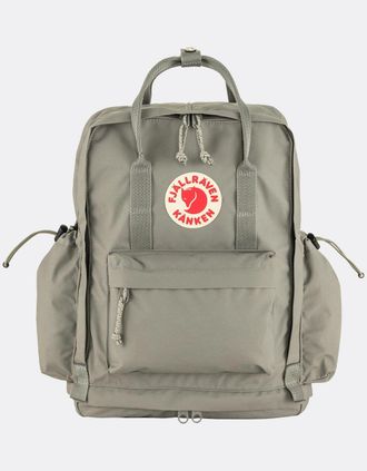 Fj&auml;llr&auml;ven Womens Fjallraven Kanken Outlong Unisex Backpack - Fog 021 - Grey - Size: ONE size