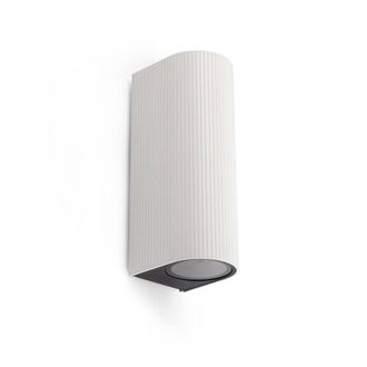 Netlighting Estela Outdoor Up Down Wall Lamp White GU10 IP65