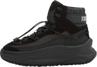 Moon Boot MB Moon247 Xlace Mid - Heren - Schoenen - Zwart - Maat: 44 EU Zijde
