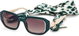 Guess GU7817 96F Womens Sunglasses Green Size 53