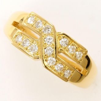C&A Yellow Gold Yellow Gold (18K) Band Ring (Pre-Owned)