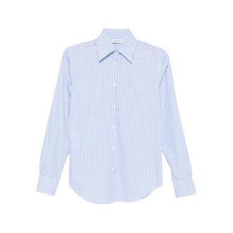 Mazzarelli Shirts, female, Blue, Size: 2XS Shirt