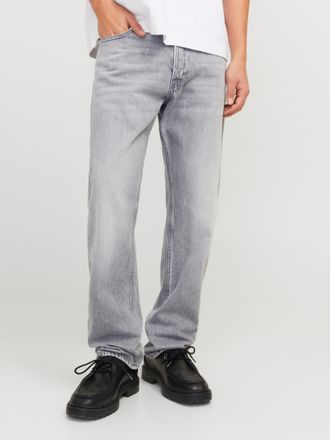 Jack & Jones Loose-fit-Jeans JACK & JONES JJICHRIS JJORIGINAL AKM 917 NOOS, Herren, Gr. 32, L&auml;nge 32, grau (grau denim), Denim/Jeans, Obermaterial: 100% Baumwolle,