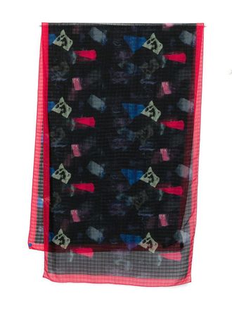 Emporio Armani Scarfs Black