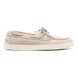 Henderson Su&egrave;de Yatch Schoenen voor Mannen - Heren - Bootschoenen - Grijs - 44 EU - Su&egrave;de - Schoenen