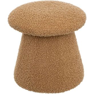 Atmosphera Atmosphera - Puff Rizado Infantil Zopi Marr&oacute;n D27cm Cr&eacute;ateur DInt&eacute;rieur