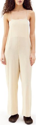 BDG Linen Blend Overalls in Biscotti at Nordstrom Rack, Size X-Small