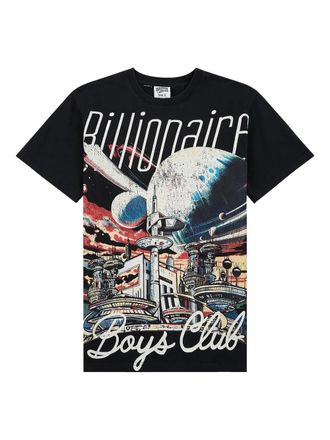 Billionaire Boys Club Skycity graphic T-shirt - Black