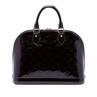 Louis Vuitton Pre-owned Handbags, female, Purple, Size: ONE SIZE Pre-owned Alma PM