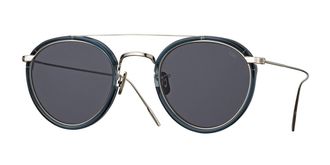 Eyevan 7285 762 7062 Mens Sunglasses Blue Size 48