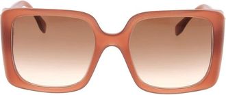 Fendi Zonnebril - unisex - Accessoires - Bruin - Maat: ONE Size
