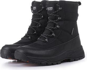 Icepeak Winterboots ICEPEAK ANAHEIM MS, Damen, Gr. 40, basic schwarz, Synthetik, Textil, Schuhe Winterboots, Winterschuhe, Winterstiefel, Snowboots, gef&uuml;ttert