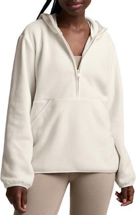 Beyond Yoga Explorer Half Zip Hoodie in Dove at Nordstrom Rack, Size X-Large