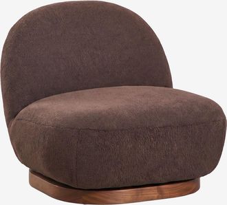 Sklum Pack De 2 Sillones Giratorios En Borreguito Tatiana Sklum