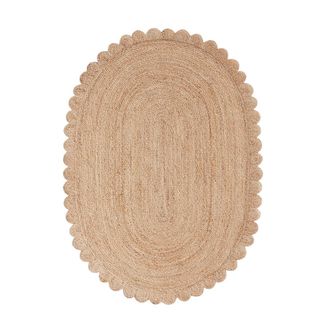 La Redoute Interieurs Ovalen tapijt in jute, Aftas