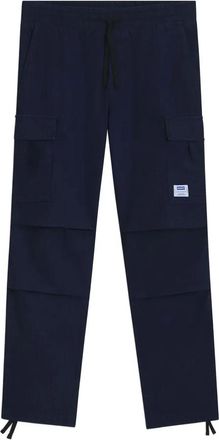 HUGO BOSS Pantaloni cargo con coulisse - Blu