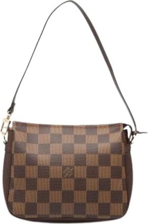 Louis Vuitton Pre-owned Shoulder Bags, female, Brown, Size: ONE SIZE Pre-owned Fabric Shoulder Bag