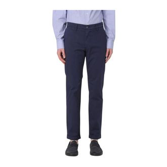 Re-hash Blue Casual Chinos Trousers Style - male - Re-Hash - Chinos - Blue - W33 - Trousers