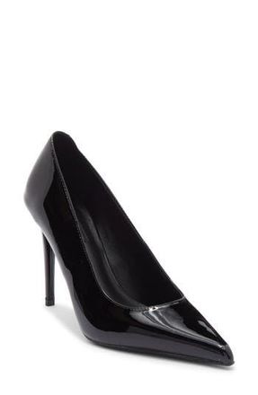 Tony Bianco Cassidy Pointed Toe Pump in Black Patent at Nordstrom Rack, Size 9.5