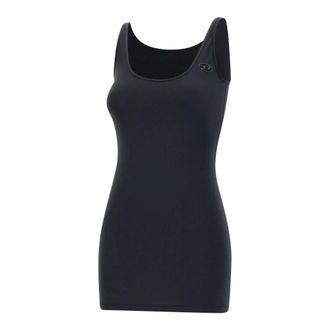 Diesel Mujer, Vestidos, Negro, Talla: S