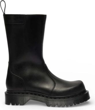 Dr. Martens Rejena Old Harness Leren Laarzen - Dames - Hoge Laarzen - Zwart - 40 EU - Leer - Schoenen