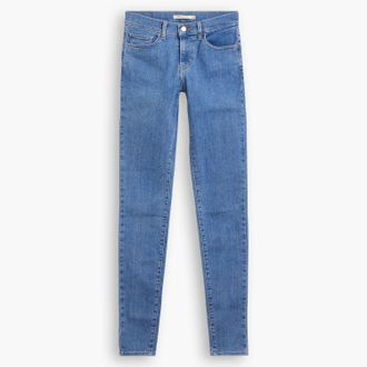Levi's Womens Levis 710 Super Skinny-Fit Jeans in Blue