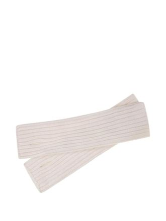 Zanone ribbed wool gloves - women - Virgin Wool - One Size - Neutrals