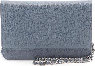 Chanel Grained Calfskin Shoulder Bag (Pre-Owned)