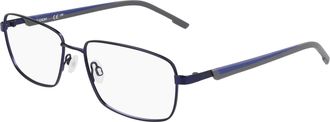 Flexon H6077 N 418 Satin Navy/Navy 54/17/145 Mens Frame