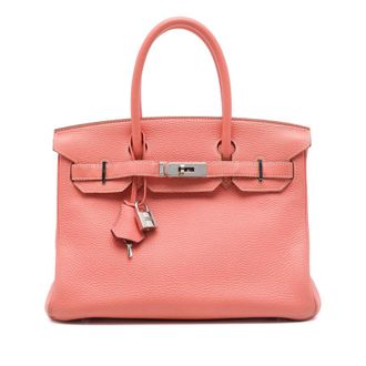 Herm&egrave;s Pre-owned Hermes Clemence Birkin Retourne 30 Satchel Ladies E2XC0BN9XCXIY7WY