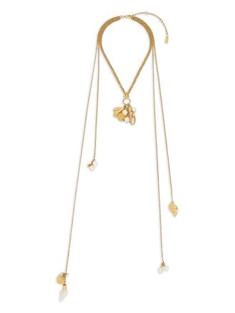 Chloé statement-pendant necklace - Gold