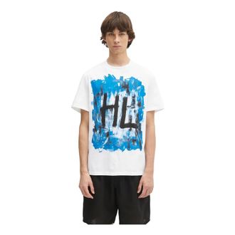 Helmut Lang Heren, Tops, Wit, Maat: XL