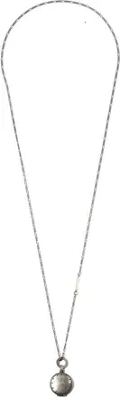 Werkstatt M&uuml;nchen Zilveren Hanger Ketting - unisex - Kettingen - Grijs - ONE Size - Accessoires