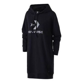 Converse (WMNS) Converse Star Chevron French Terry Dress Black 10017327-A01