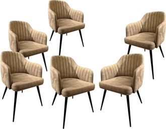 L&uuml;&ouml;nd Stuhl Senna - Set a 6 Stk